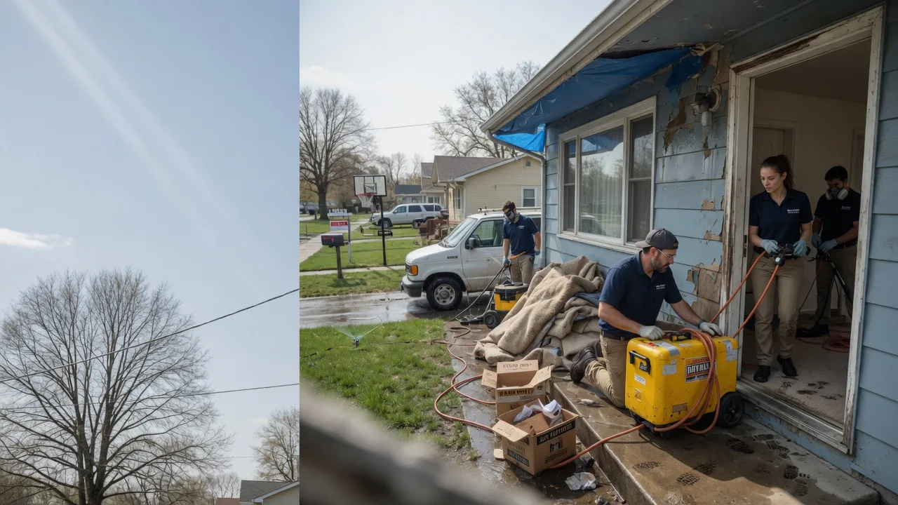 Basement Flood Cleanup in Warsaw, VA near me